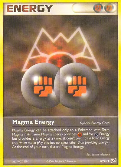 Magma Energy · Team Magma vs Team Aqua 87/95