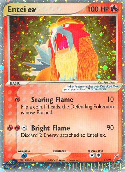 Entei ex · Team Magma vs Team Aqua 91/95
