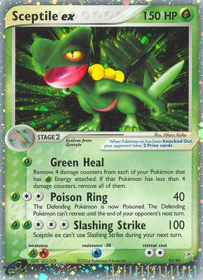 Sceptile ex · Team Magma vs Team Aqua 93/95