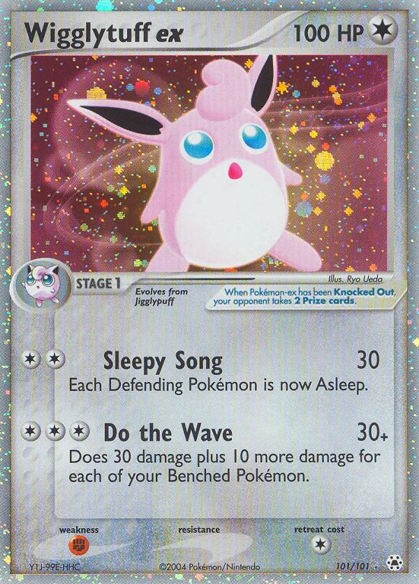 Wigglytuff ex · Hidden Legends 101/101