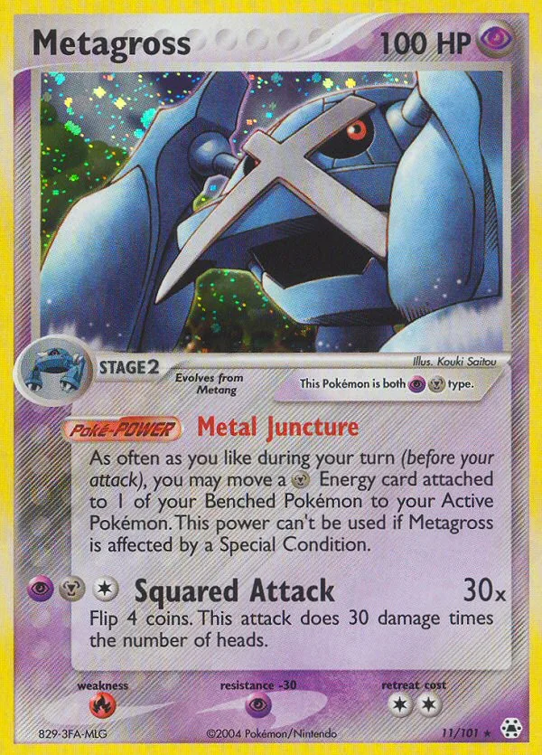 Metagross · Hidden Legends 11/101