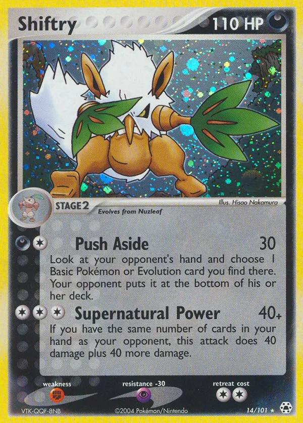 Shiftry · Hidden Legends 14/101