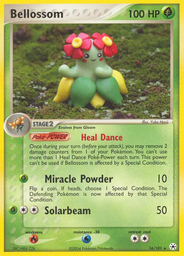 Bellossom · Hidden Legends 16/101