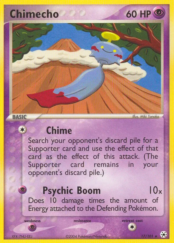 Chimecho · Hidden Legends 17/101