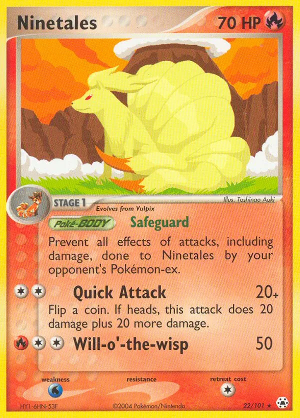 Ninetales · Hidden Legends 22/101
