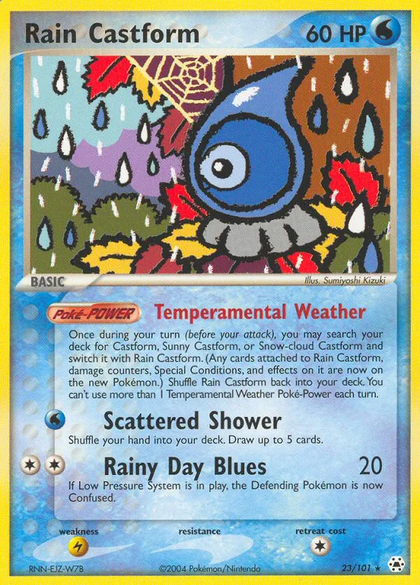 Rain Castform · Hidden Legends 23/101