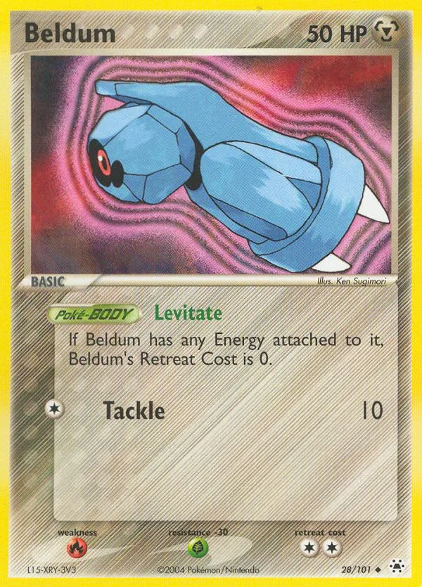 Beldum · Hidden Legends 28/101