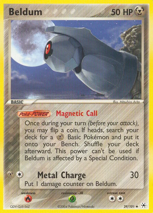 Beldum · Hidden Legends 29/101