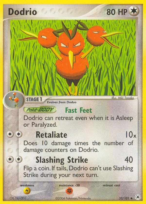 Dodrio · Hidden Legends 33/101