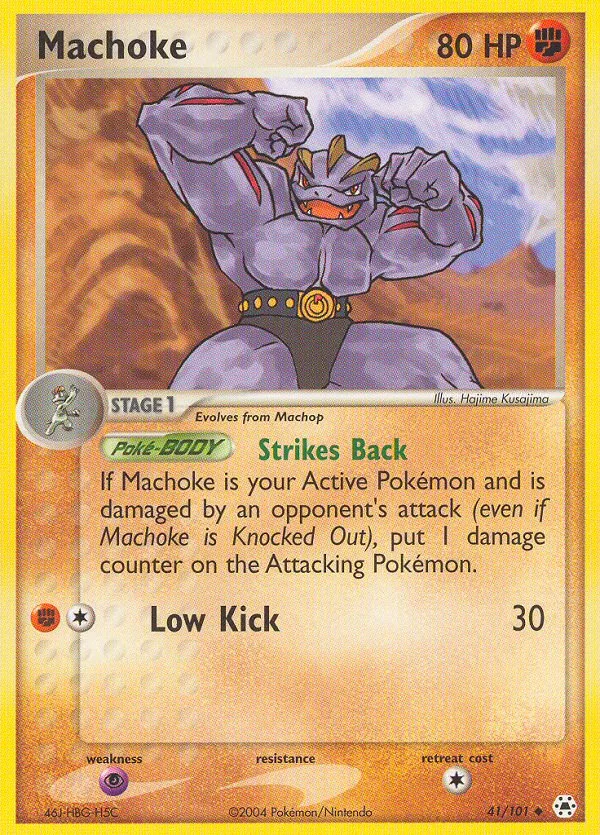 Machoke · Hidden Legends 41/101