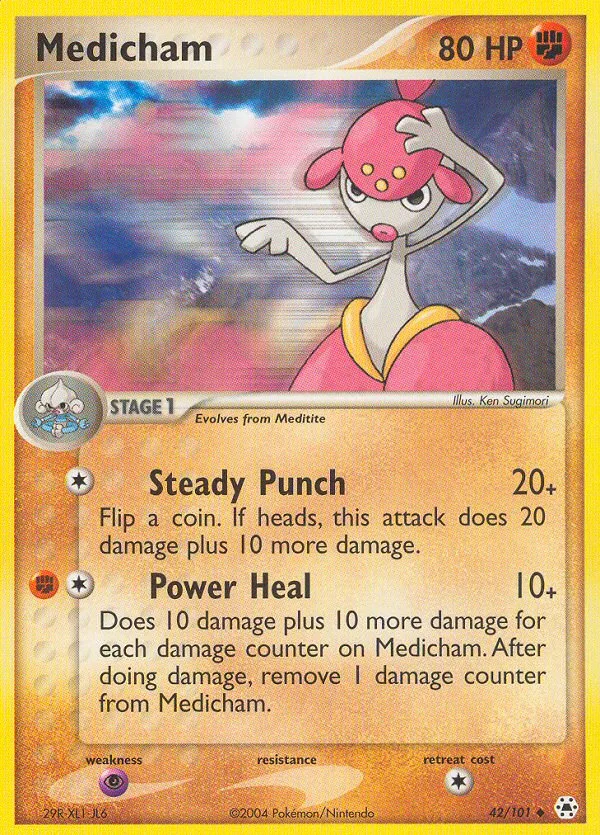 Medicham · Hidden Legends 42/101