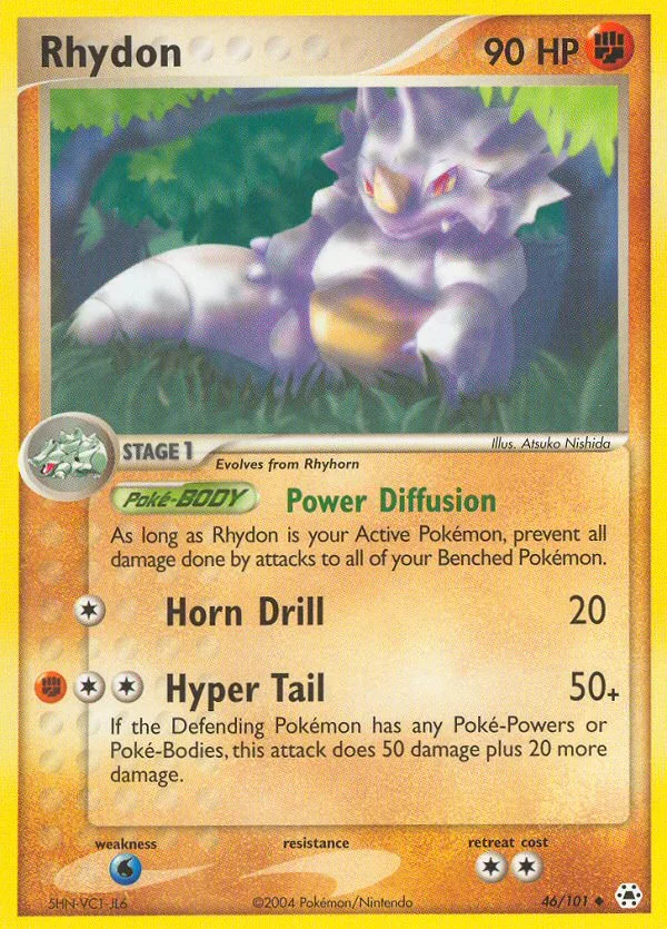 Rhydon · Hidden Legends 46/101