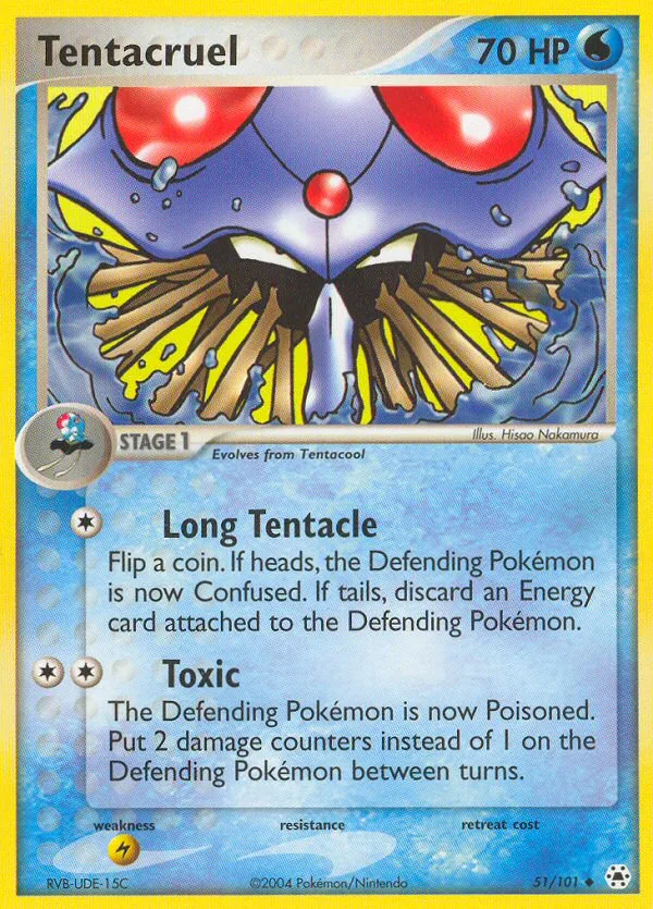 Tentacruel · Hidden Legends 51/101
