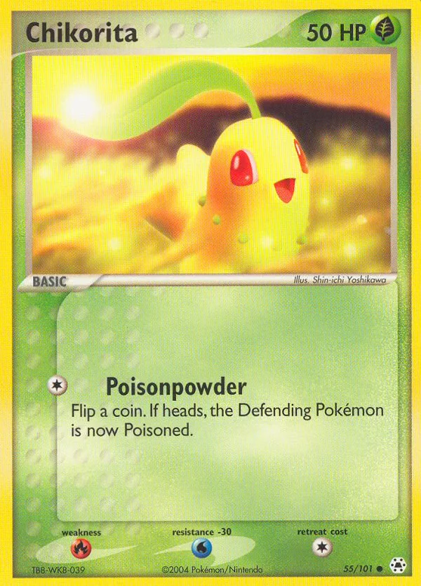 Chikorita · Hidden Legends 55/101