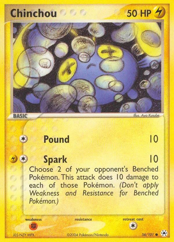 Chinchou · Hidden Legends 56/101