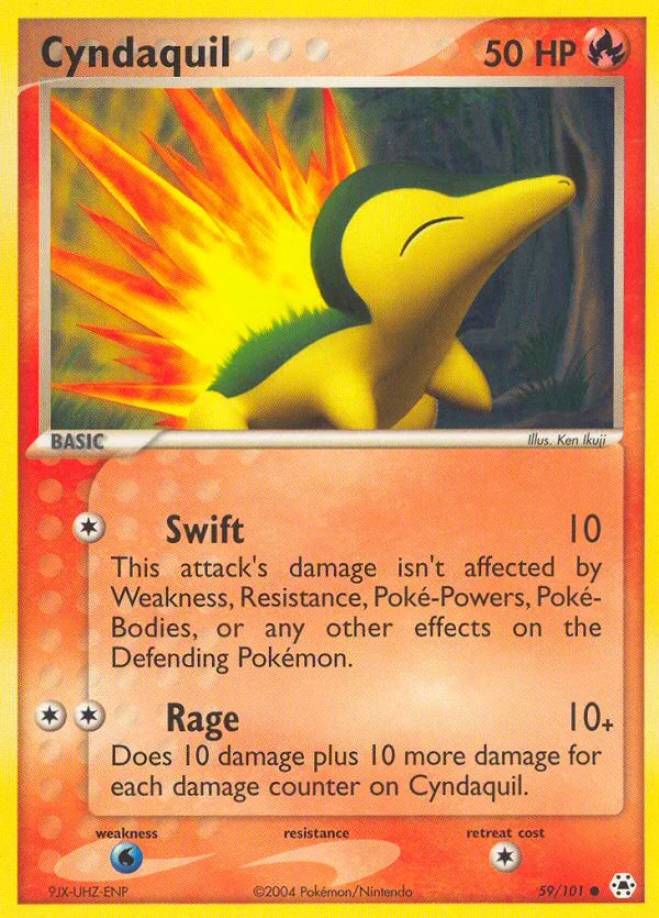Cyndaquil · Hidden Legends 59/101