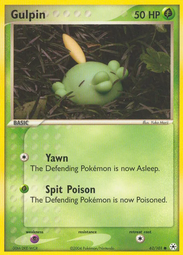 Gulpin · Hidden Legends 62/101