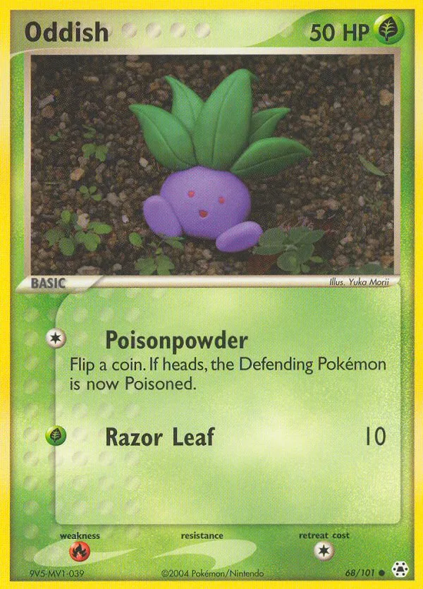 Oddish · Hidden Legends 68/101