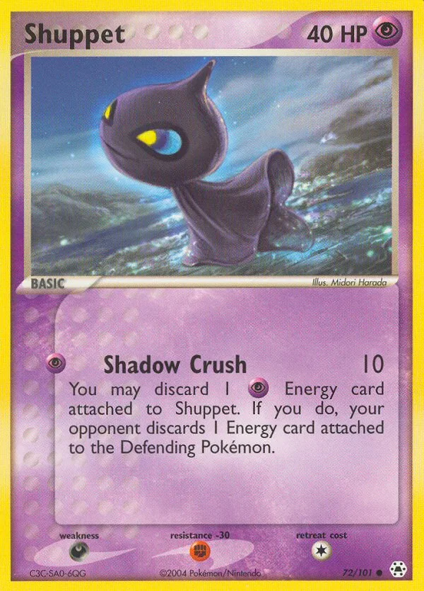 Shuppet · Hidden Legends 72/101