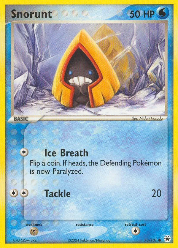 Snorunt · Hidden Legends 73/101