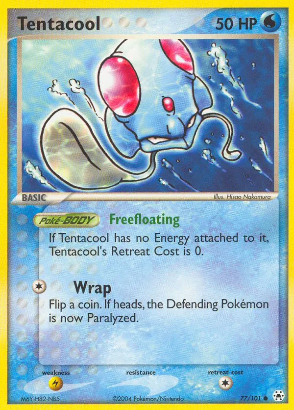 Tentacool · Hidden Legends 77/101