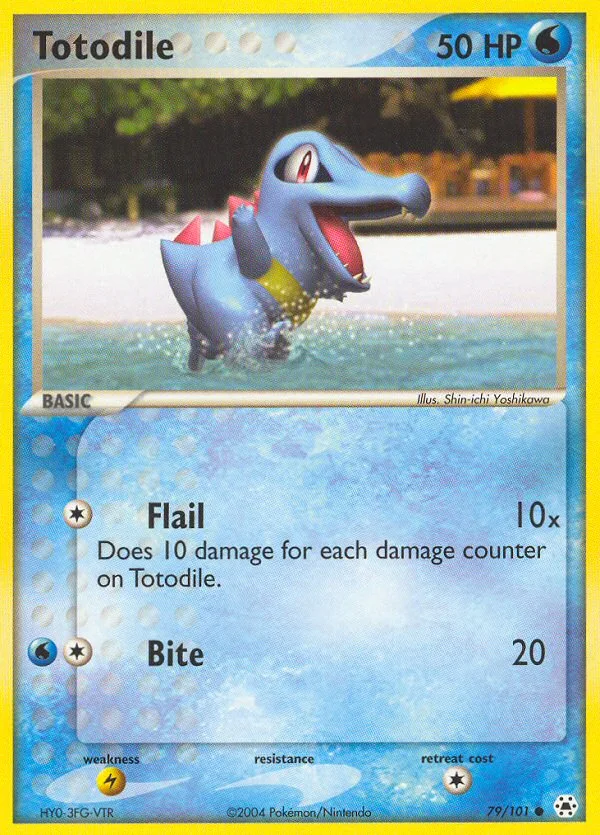 Totodile · Hidden Legends 79/101