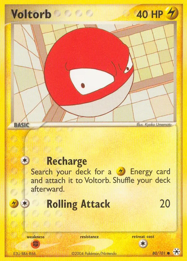 Voltorb · Hidden Legends 80/101