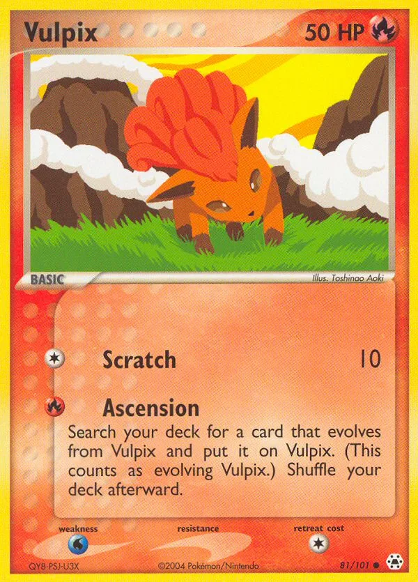 Vulpix · Hidden Legends 81/101