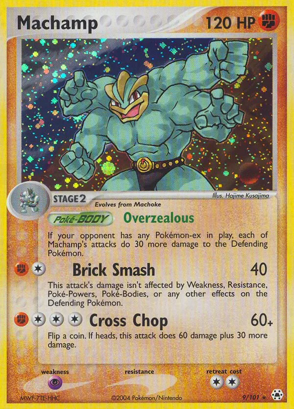 Machamp · Hidden Legends 9/101