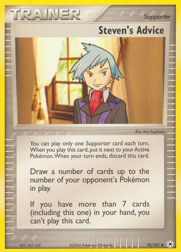 Steven's Advice · Hidden Legends 92/101