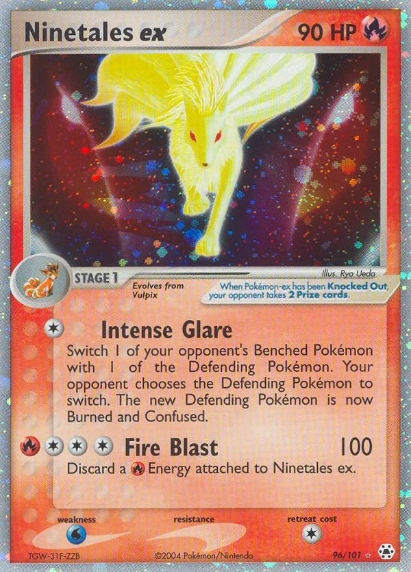 Ninetales ex · Hidden Legends 96/101