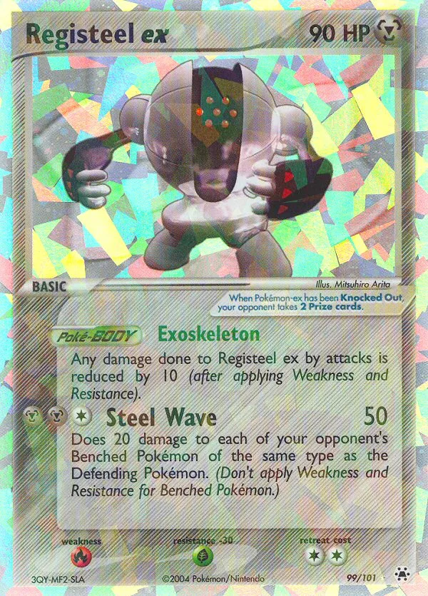 Registeel ex · Hidden Legends 99/101