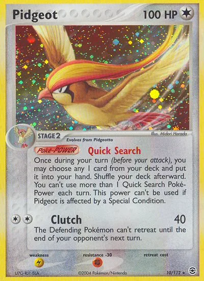 Pidgeot · FireRed & LeafGreen 10/112