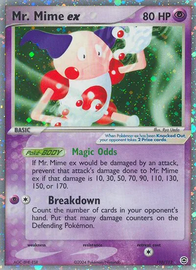 Mr. Mime ex · FireRed & LeafGreen 110/112