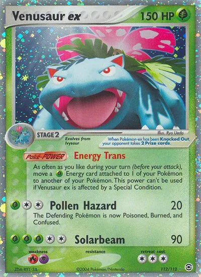 Venusaur ex · FireRed & LeafGreen 112/112