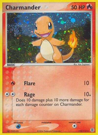 Charmander · FireRed & LeafGreen 113/112