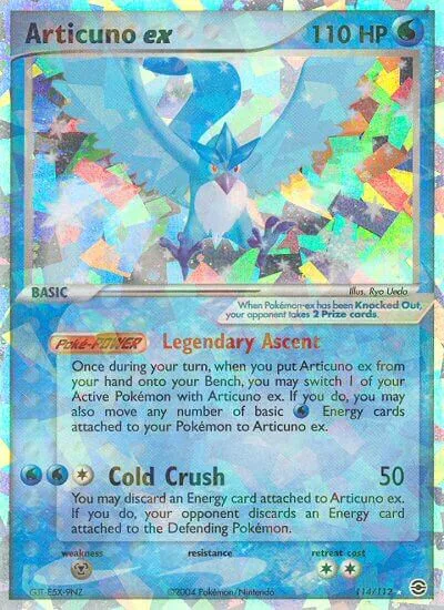 Articuno ex · FireRed & LeafGreen 114/112