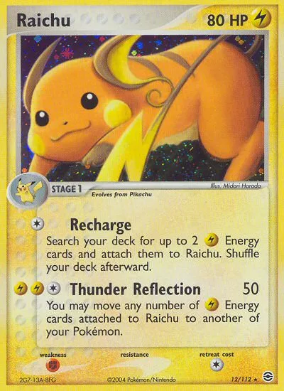 Raichu · FireRed & LeafGreen 12/112