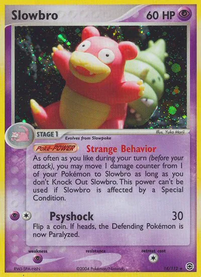 Slowbro · FireRed & LeafGreen 14/112