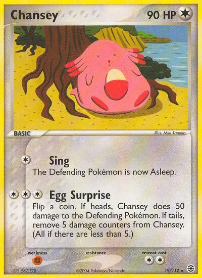 Chansey · FireRed & LeafGreen 19/112