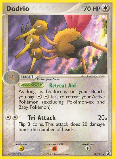 Dodrio · FireRed & LeafGreen 21/112