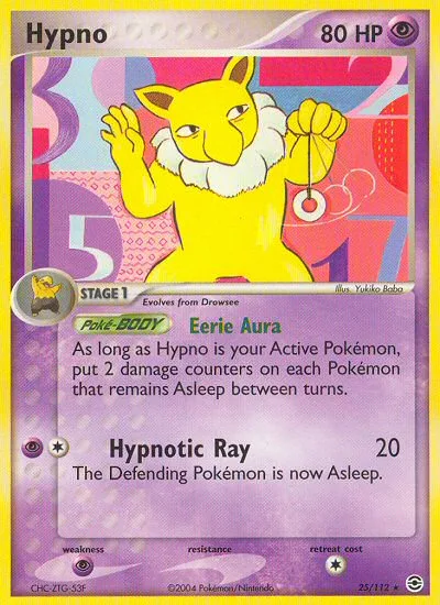 Hypno · FireRed & LeafGreen 25/112