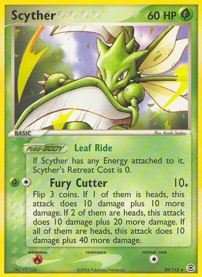 Scyther · FireRed & LeafGreen 29/112