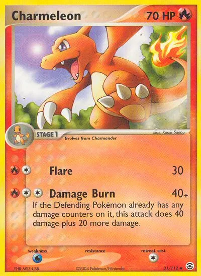 Charmeleon · FireRed & LeafGreen 31/112