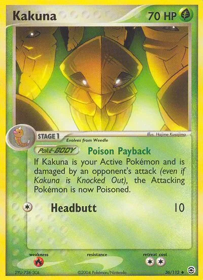 Kakuna · FireRed & LeafGreen 36/112