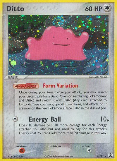 Ditto · FireRed & LeafGreen 4/112