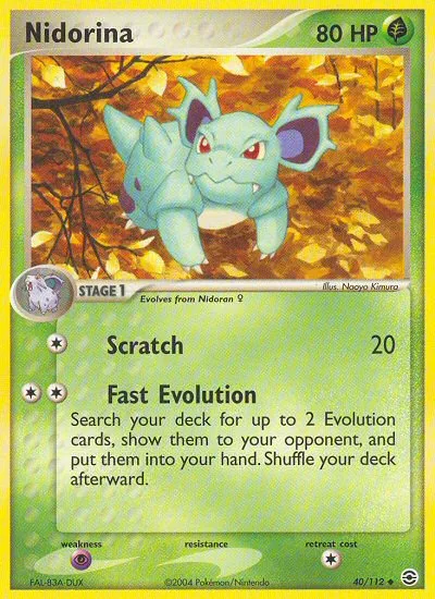 Nidorina · FireRed & LeafGreen 40/112