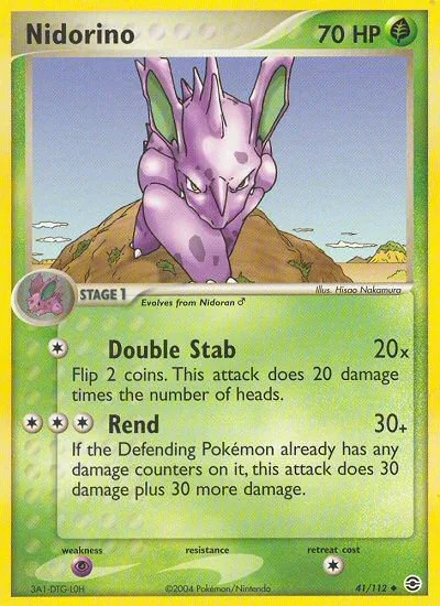 Nidorino · FireRed & LeafGreen 41/112