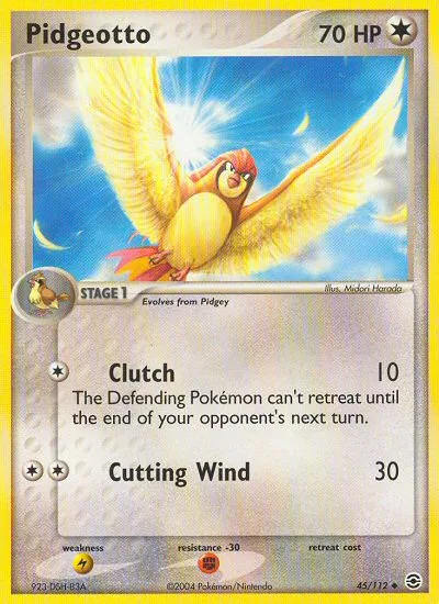 Pidgeotto · FireRed & LeafGreen 45/112