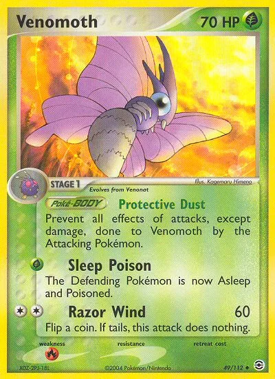Venomoth · FireRed & LeafGreen 49/112